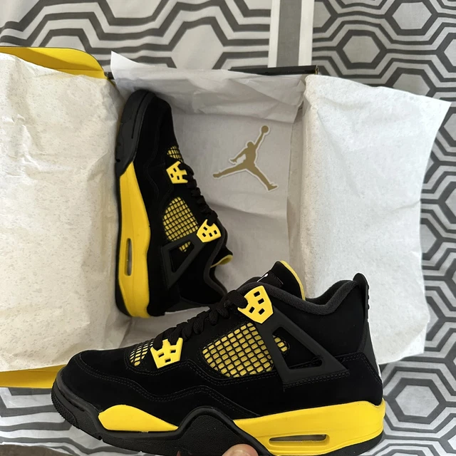 yellow jordans with roses