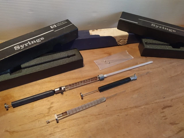 3 Seringues / syringe Hewlett Packard / port gratuit