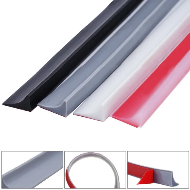 Bathroom Retention Water Barrier Strip Waterproof Silicone Seal Strip Windproof