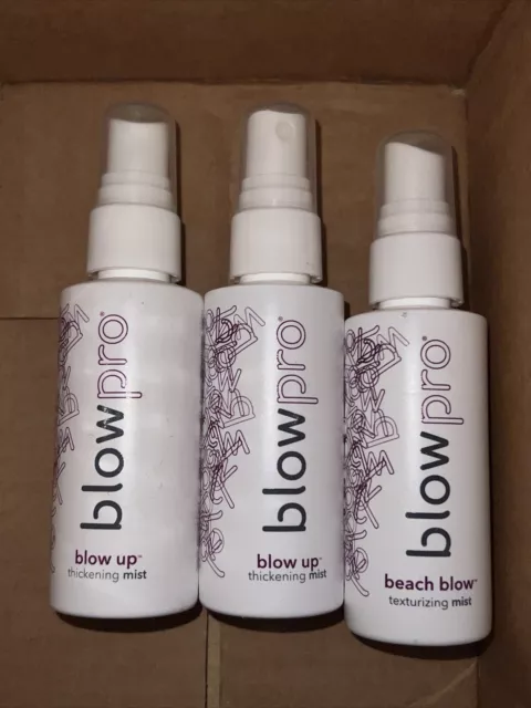 LOT 3 PACK Blow Pro BlowPro Beach Blow Texturizing Mist Spray 2 oz Brand New