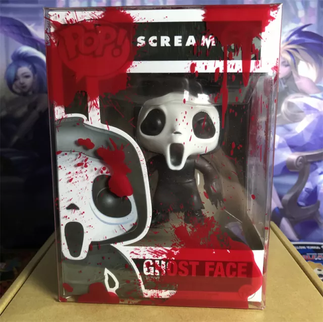 figurine Pop Movies: Scream Ghost Face #51 w/Blood Splatter Bloody Protector