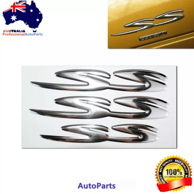 M6 3X SS Badge for Holden VU VT VX SS Commodore Ute Sedan Wagon Chrome