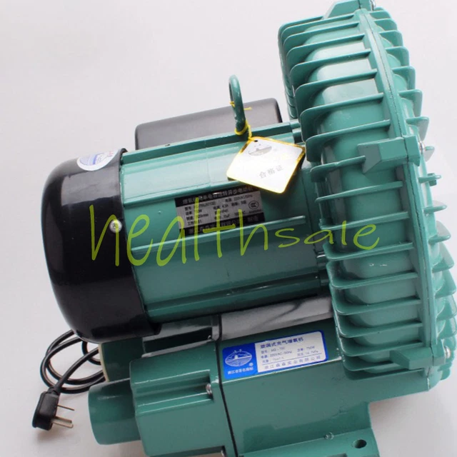 NUOVO Vortex ventilatore pompa aria industriale ad alta pressione 220 V 1 PH 750 W ventilatore soffiatore a secco