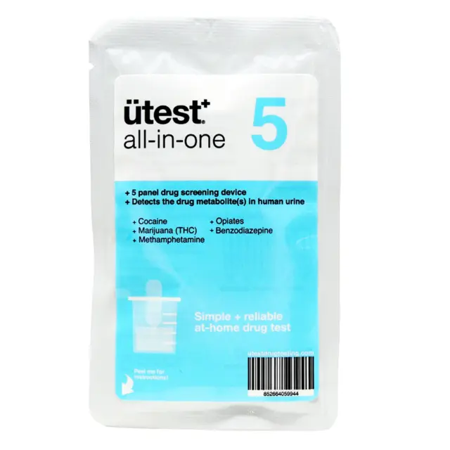 SELF HOME TEST YOURSELF 5 PANEL for urine or unwanted substances easy use