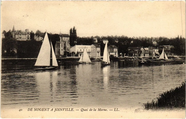 CPA AK Joinville le Pont Quai de la Marne FRANCE (1283450)