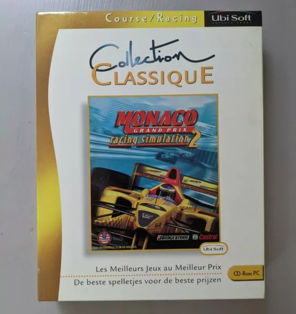 Monaco Grand Prix Racing Simulation 2 (PC, Ubisoft, 1998), big box, FR, TBE