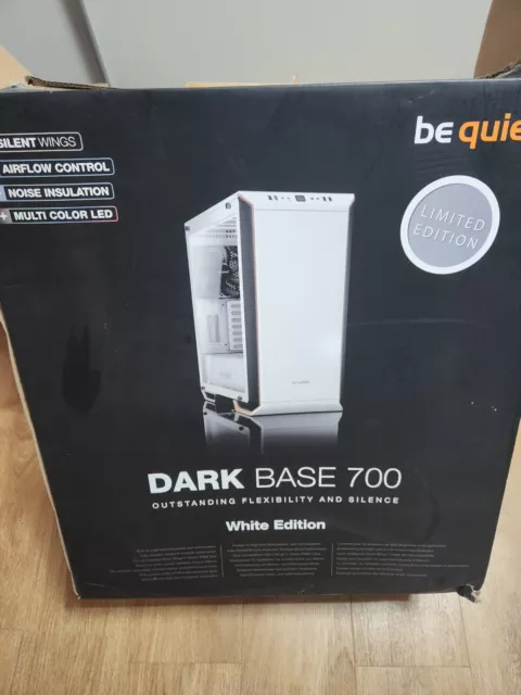 Be Quiet! Dark Base 700 White Limited Edition / INVERTIERT / OVP / PC Gehäuse