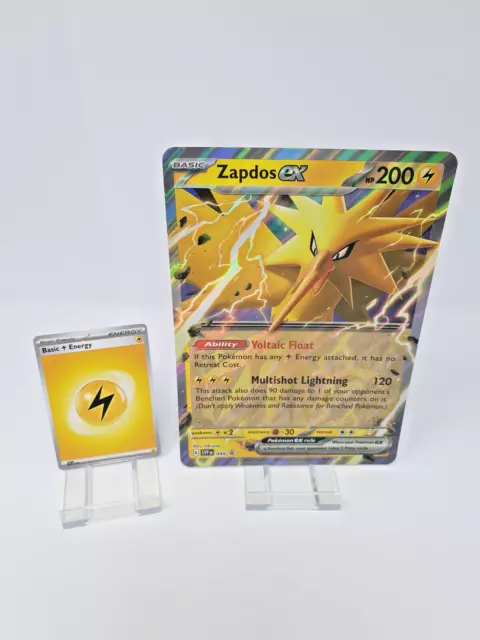 Pokemon 151 - Zapdos ex (SVP 049) Black Star Promo - JUMBO Card - NM