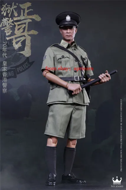 Warrior Model SN003 Royal Hong Kong Police 1/6 Collectible Action Figure Toy 3