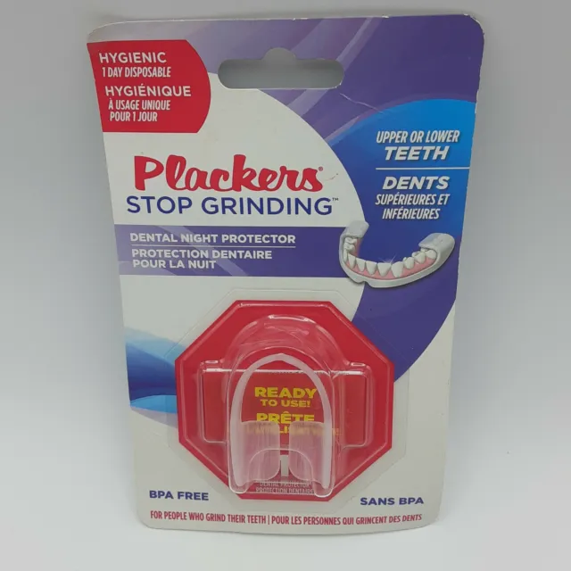 Protector nocturno dental Plackers para dejar de moler dientes sin BPA