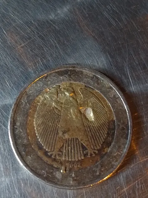 2 Euro Deutschland 2002 Fehlprägung    (11)