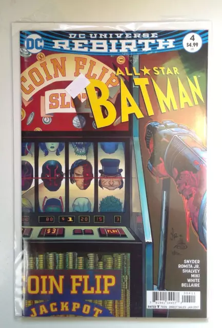 2017 All-Star Batman #4 DC Comics NM Rebirth 1st Print Comic Book