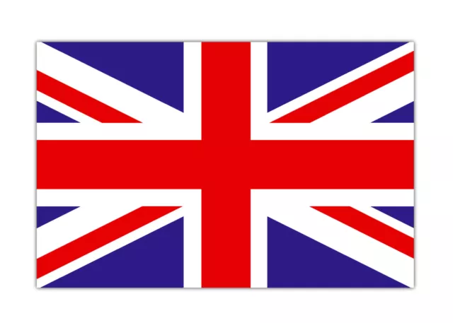 Aufkleber Union Jack Flagge Fahne UK Großbritannien England Auto Motorrad 10cm