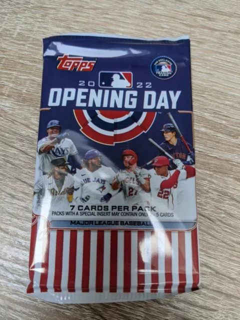 Topps Opening Day 2022 Baseball Card Pack 1x