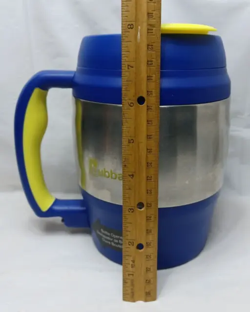 Bubba Classic Insulated Desk Coffee Keg Mug, 52 oz, Blue w/ Bottle Opener 2