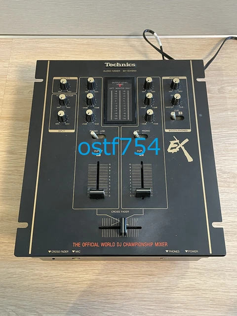 Technics SH-EX1200 DJミキサー 動作良好　テクニクス　DJ オンライン限定商品】 テクニクス Technics SH-EX1200 DJ