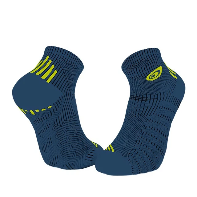 Chaussettes BV Sport Run Elite marine et jaune 42/44 bleu marine
