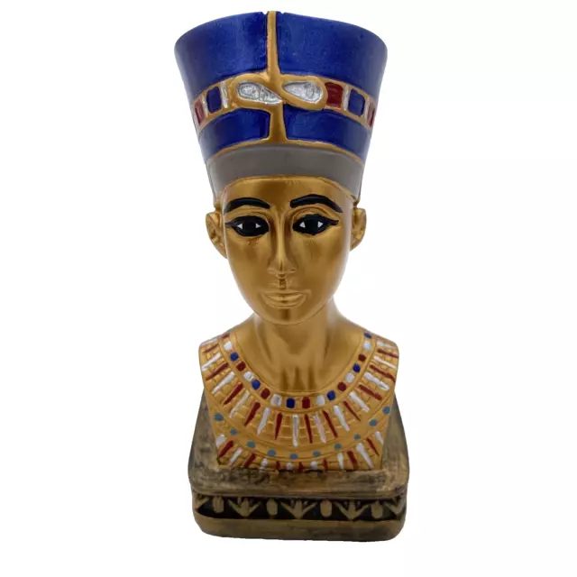 UNIQUE ANCIENT EGYPTIAN Statue Stone Queen Nefertiti Headed bust