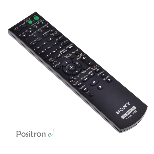 Télécommande Originale Sony RM-L310 Pour Systèmes Audio Hi-Fi HSTD20, D40 - Occasion En état De Marche