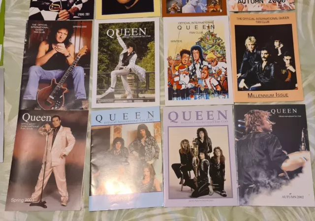 17 Queen fan club magazine