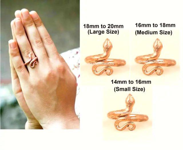 Isha Life Sarpa Sutra Consecrated Copper Snake Rings