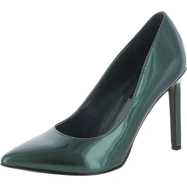 Nine West Womens Tatiana 3 Green Dressy Heels Shoes 7.5 Medium (B,M) BHFO 9161