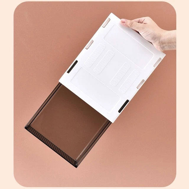 Desktop Organizer Portable Under Desk Drawer Durable Workspaces Organizer 3
