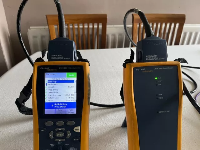 FAULTY Fluke DTX1800 - Calibrated but Faulty