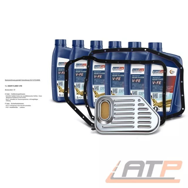Getriebe-Öl-Filter Automatikgetriebefilter Satz+Automatik-Öl 31950676