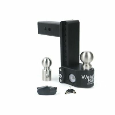 Weigh Safe Hitches SWS8-2.5 Steel Adjustable 8" Drop Hitch Ball Mount