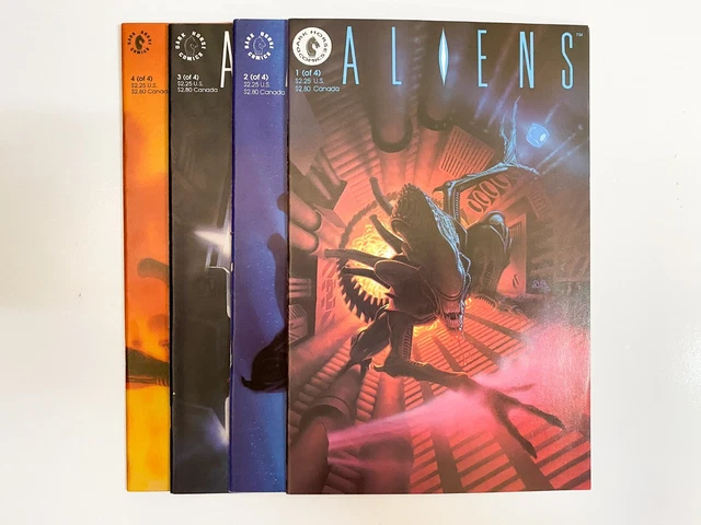 Aliens 1 2 3 4 Dark Horse 1989 Complete Series