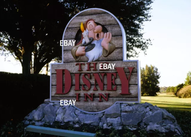 Disneyworld Disney Inn Resort Sign Photograph