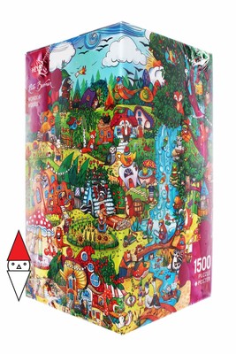 Heye PUZZLE GRAFICA HEYE FUMETTI CARTOON PATISSERIE BERMAN 1500 PZ 