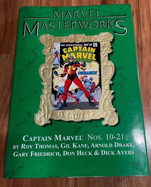 Marvel Masterworks Captain Marvel Vol. 2 Dm Variant 82 Hc Roy Thomas Gil Kane