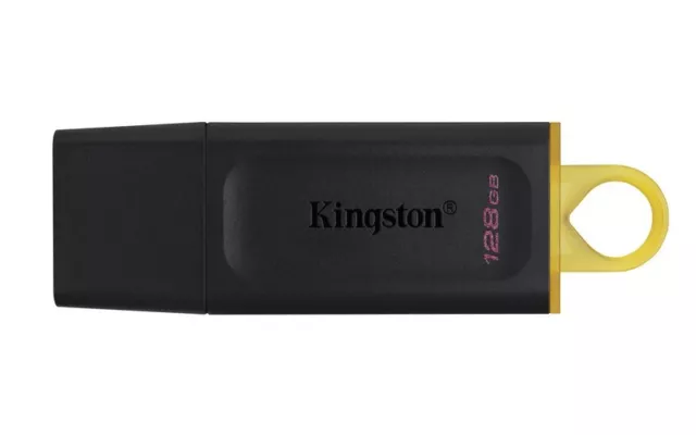 Kingston DataTraveler Exodia 128GB USB 3.0 Flash Stick Pen Memory Drive - Black