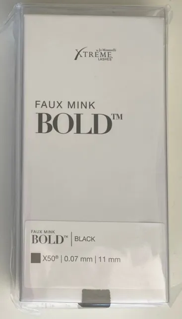 Xtreme faux mink bold lash extension bundle