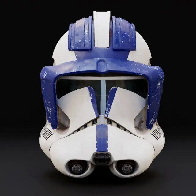 Clone Trooper Phase 2 Heavy Inspired Helmet - Star Wars Cosplay