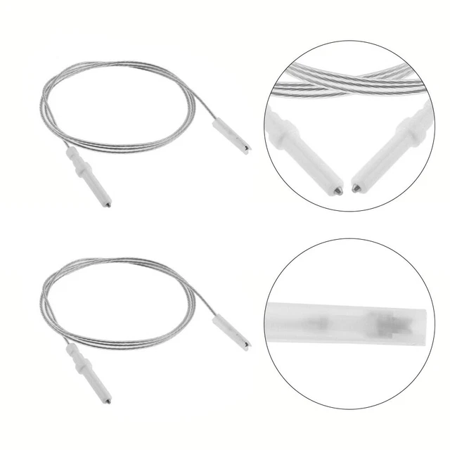 Électrode D'allumage - Bride 23x64 Mm, Longueurs Corps 22 Mm Et 26 Mm - Pièce De Rechange Pour Moteurs, Systèmes D'allumage
