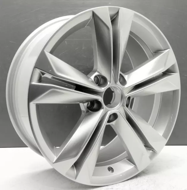 Seat Alhambra 17" Silver Alloy Wheel Rim 7J Oem 7N5601025G8Z8 Genuine X1