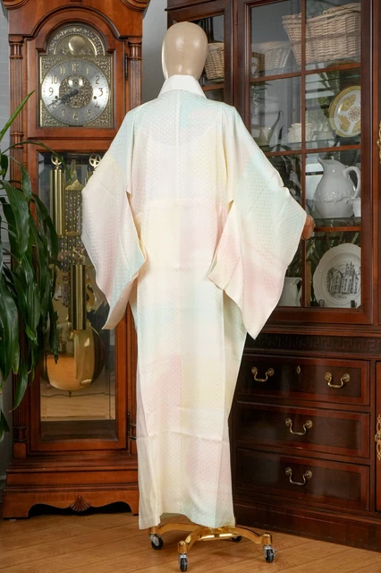 Dear Vanilla Japanese Juban Undergown Women's Kimono Genuine Vintage Mint 9