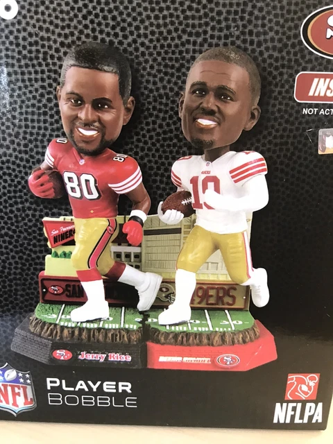Jerry Rice & Deebo Samuel San Francisco 49ers Then And Now Bobblehead #47/422