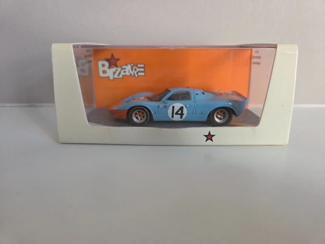LE MANS MINIATURES Mirage M1 N°14 – 24H 1967 – Slot 1/32 Résine