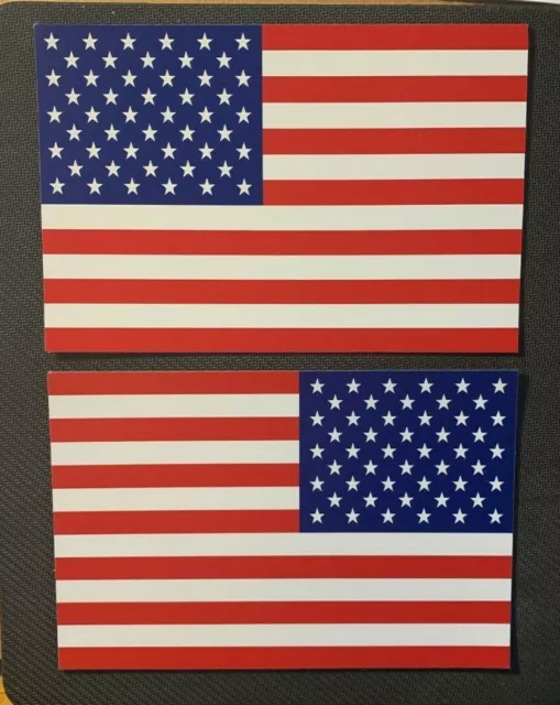 flag magnet us flag magnet american flag car magnet 4" x 6" two pieces 2 magnets