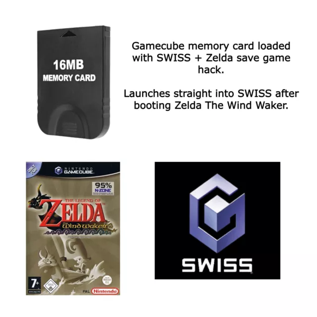 Gamecube Swiss Memory Card