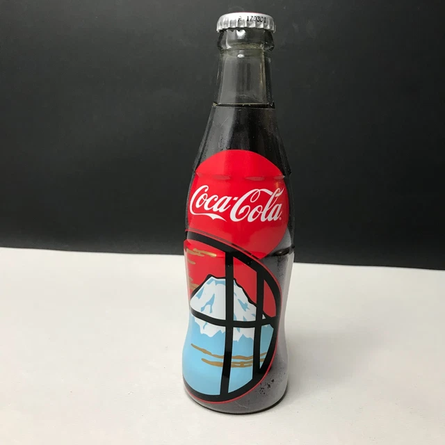 Bouteille Coca-Cola édition Limitée Hakodate Hokkaido – Métal, Tôle, Non Ouverte