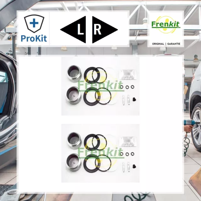 2x Frenkit Reparatursatz, Bremssattel Vorne für VW Transporter III Bus