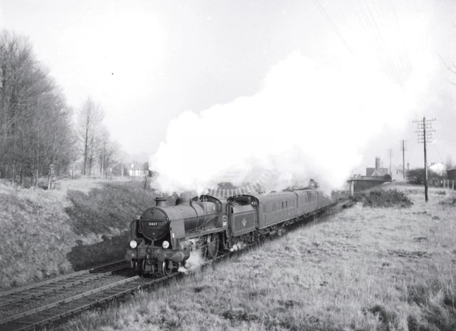 PHOTO BR British Railways Steam Locomotive Class U 31627 at Shalford in ...
