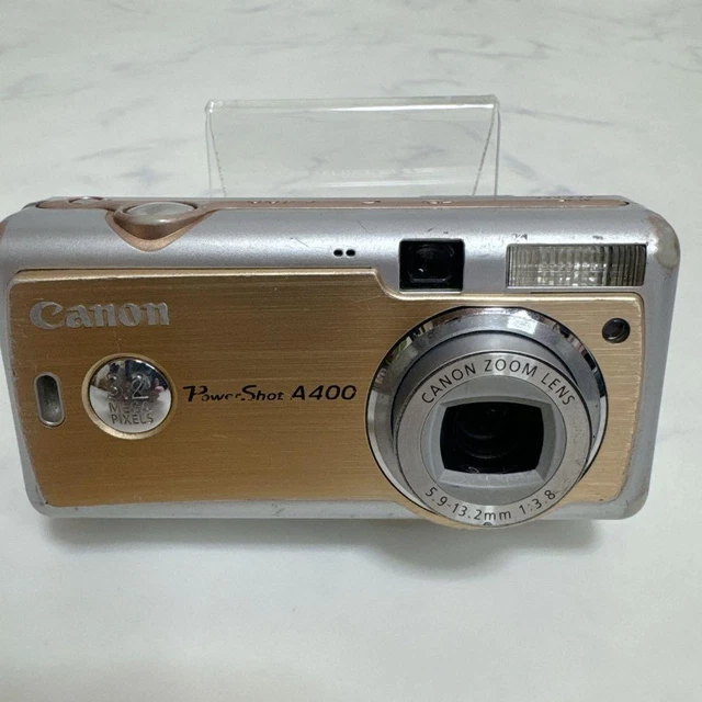CANON POWERSHOT A400 3.2MP Digital Camera Silver PC1080 - Tested