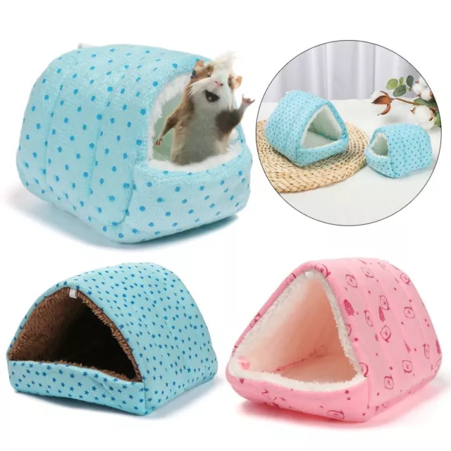 Squirrel Cotton Mat Hamster House Guinea Pig Nest Pet Accessories Sleeping Bed