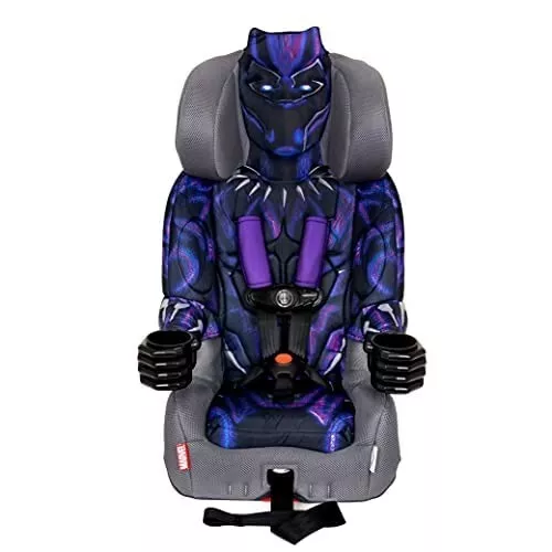 Kids Embrace Marvel Avengers Black Panther Comb. Harness Kids Booster Car Seat